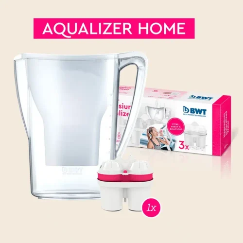 BWT-filterkande med filter samt 3 refill-filtre