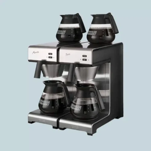Bravilor Bonamat Mondo Twin kaffemaskine med fire kander friskbrygget filterkaffe