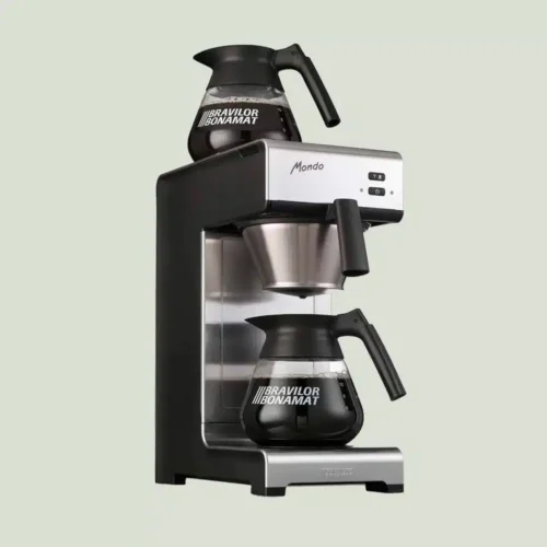 Bonamat Mondo 2 kaffemaskine med to kander friskbrygget filterkaffe
