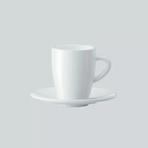 Jura espressokop med underkop