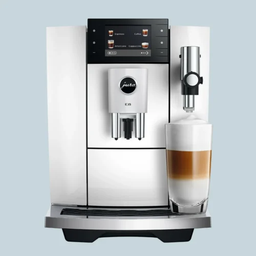 Jura E8 (ED) i farven Piano White