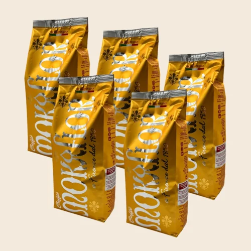5 kg Mokaflor Gold - hele kaffebønner