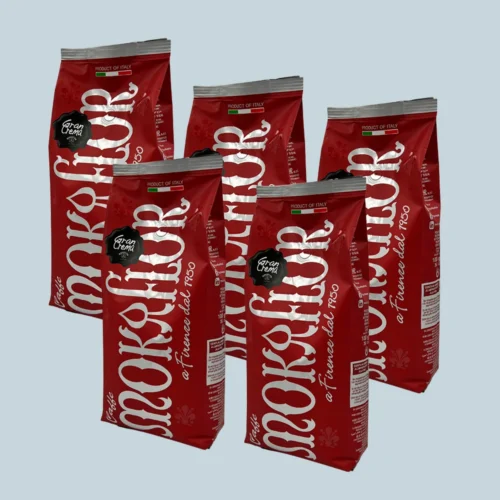 5 kg Mokaflor Gran Crema - hele kaffebønner